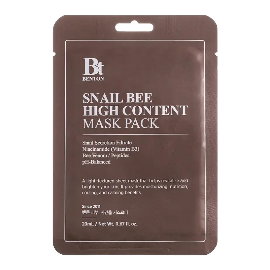 Benton Snail Bee High Content Mask Pack