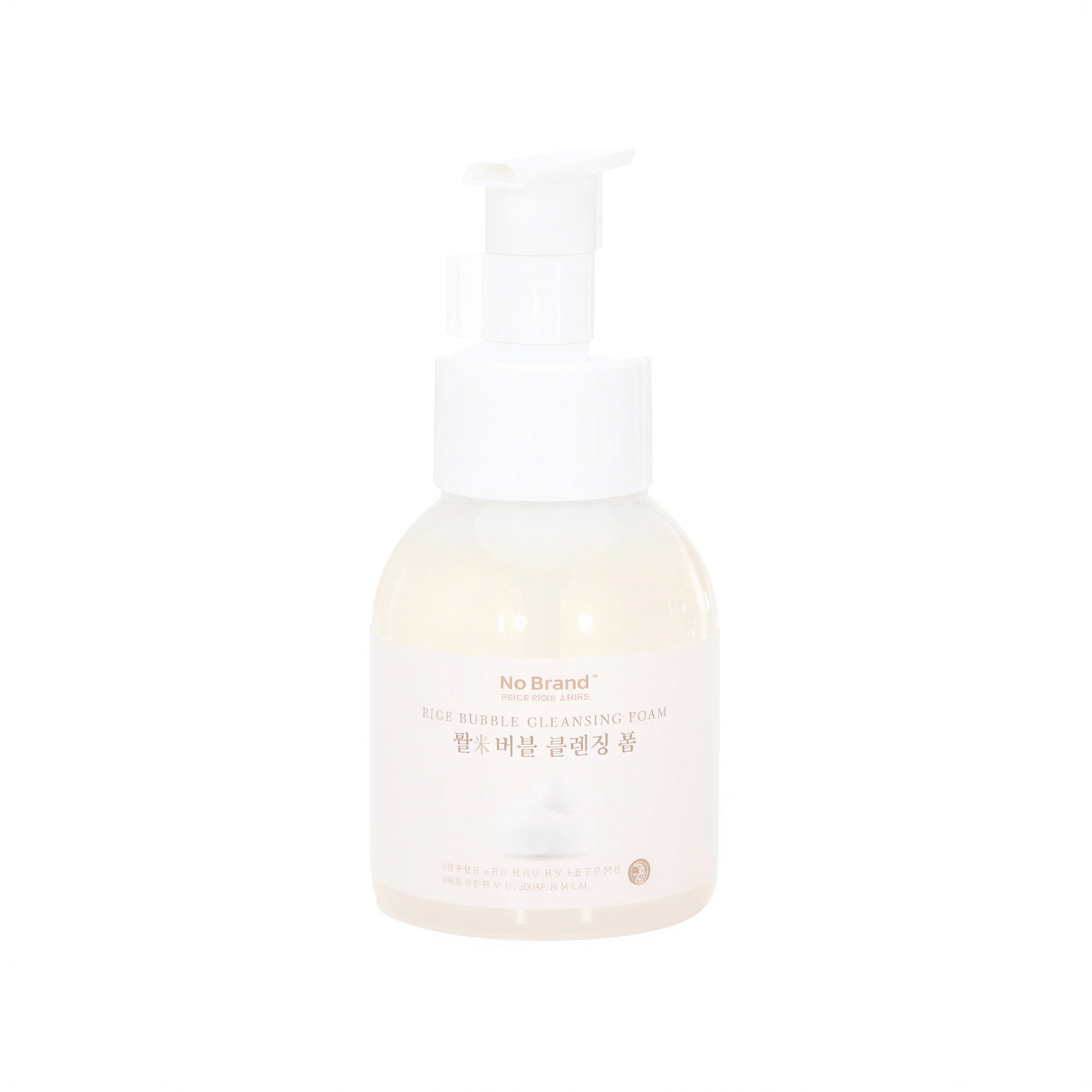 No Brand Rice Bubble Cleansing Foam