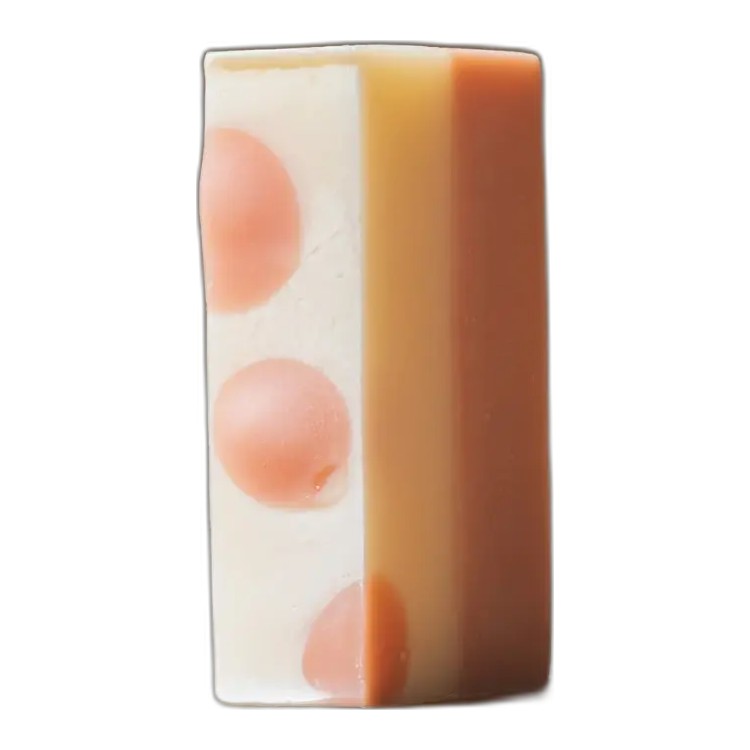 The Cold Process Peach Face Soap