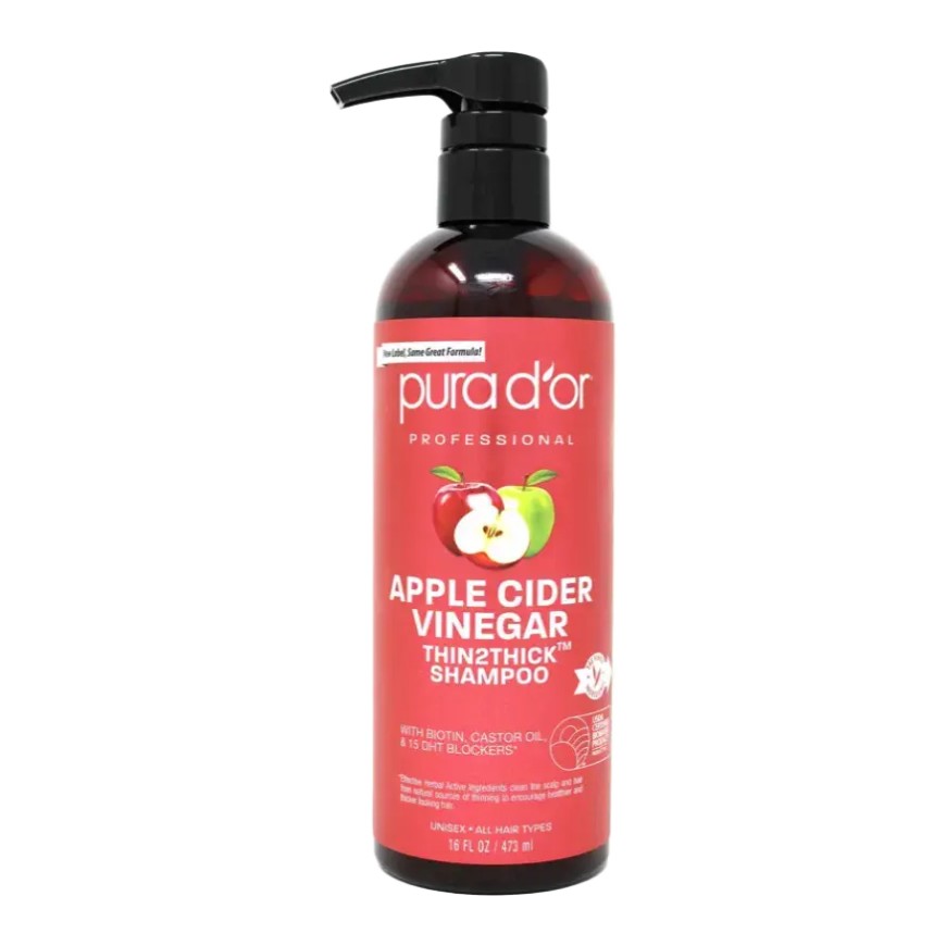 Pura D'or Apple Cider Vinegar Thin2Thick Shampoo