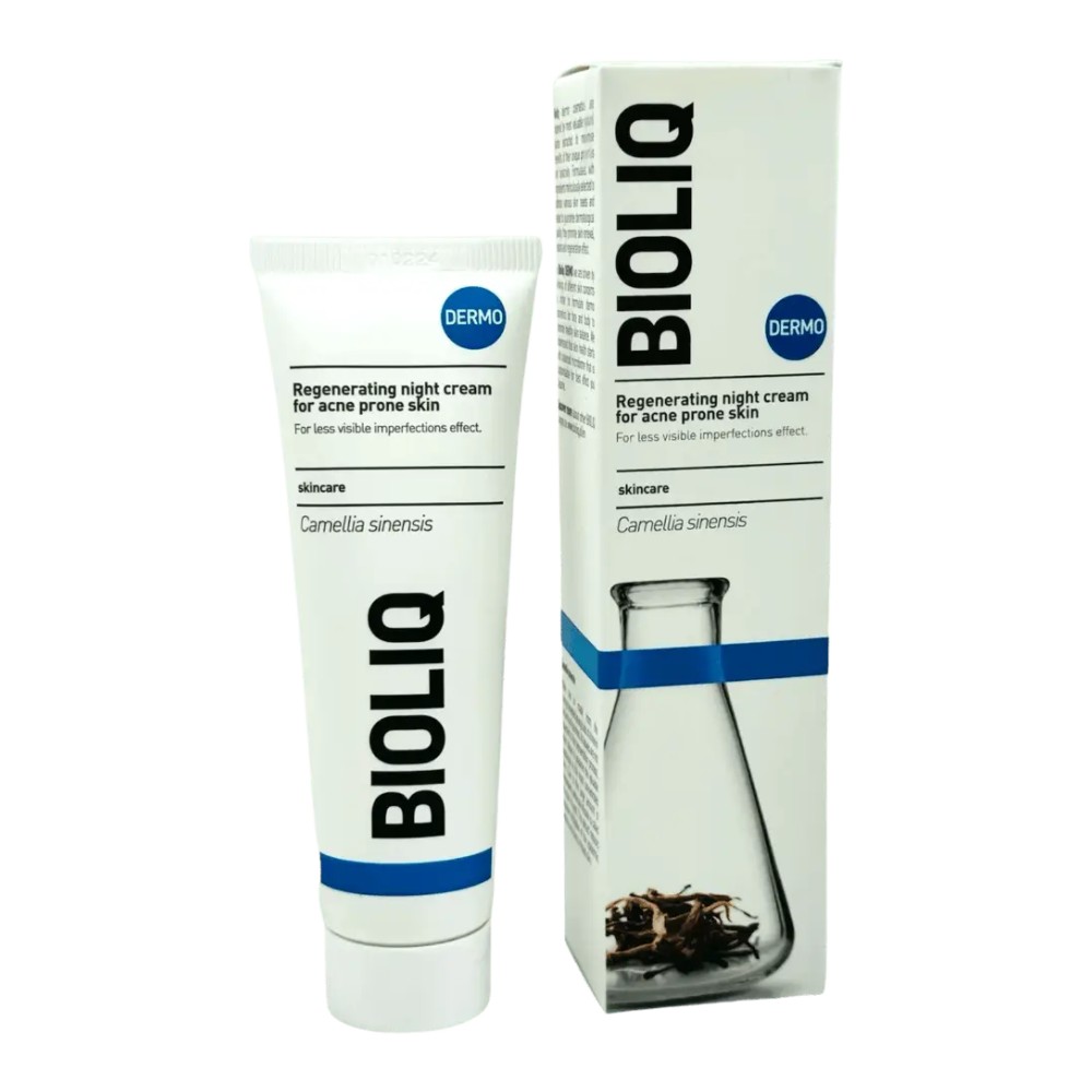 Bioliq Dermo Regenerating Night Cream For Acneous Skin