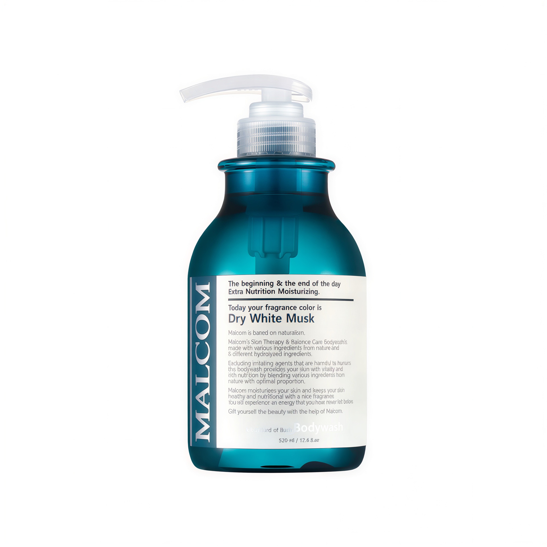 Malcom Dry White Musk Body Wash