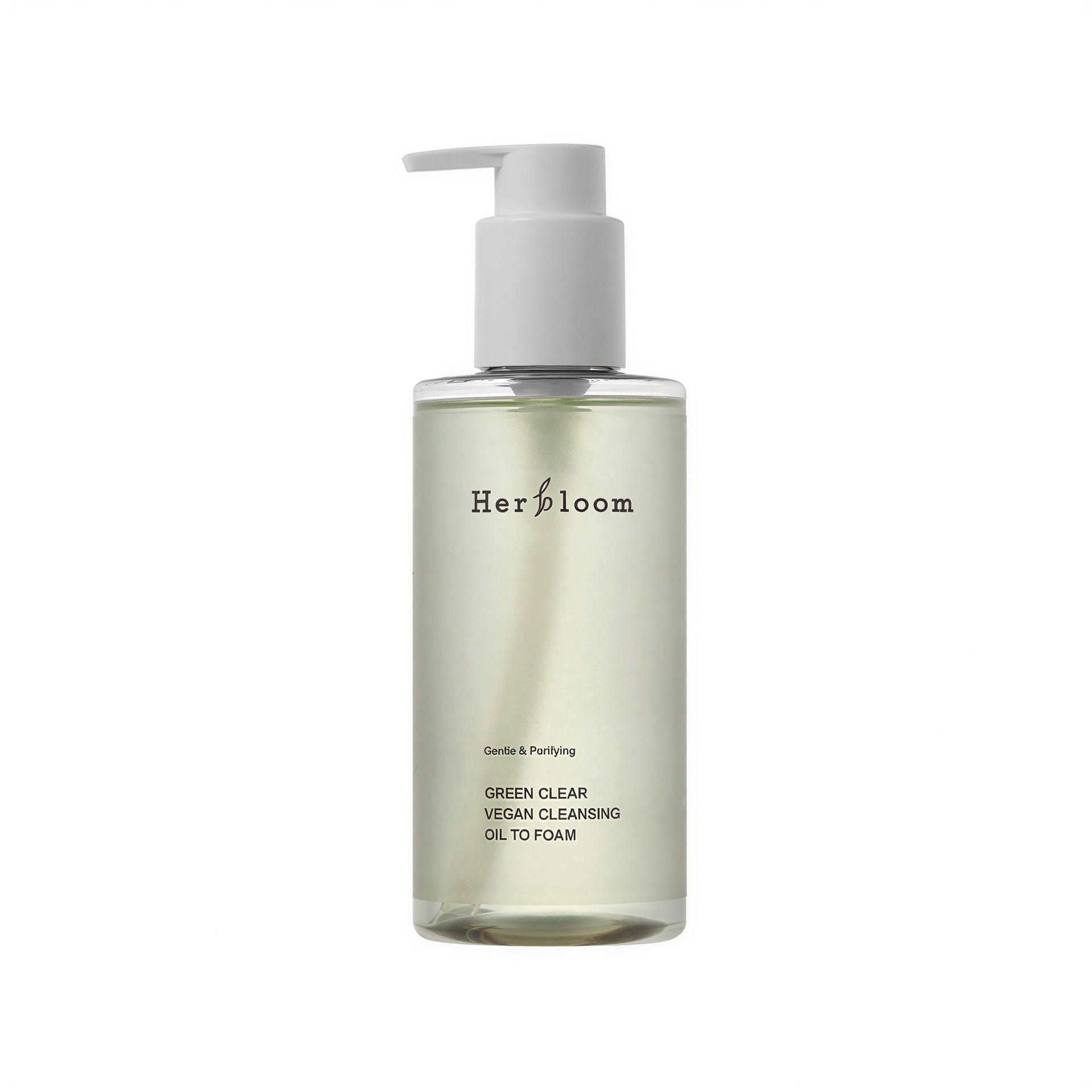Herbloom Green Clear Vegan Cleansing Oil To Foam