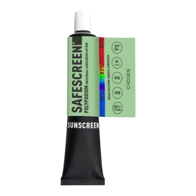 CHOSEN Safescreen Polypodium Universal Sunscreen Lotion SPF 50+