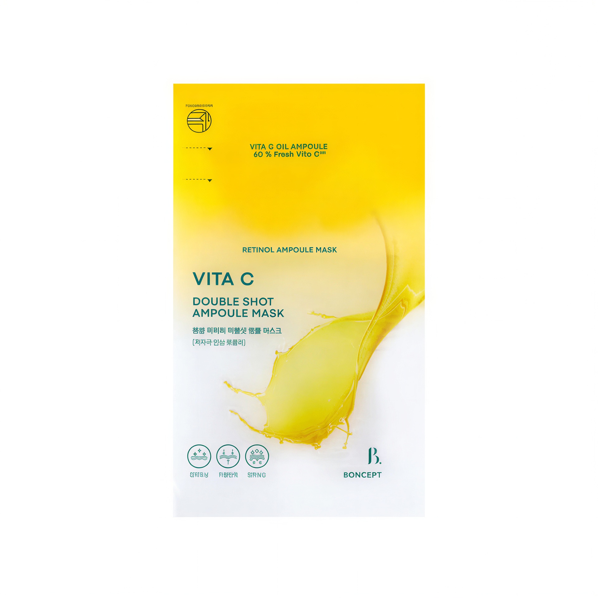 Boncept Vita C Double Shot Ampoule Mask