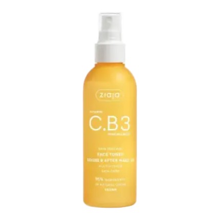 Ziaja Vitamin C.B3 Niacinamide Skin Renewal Face Toner