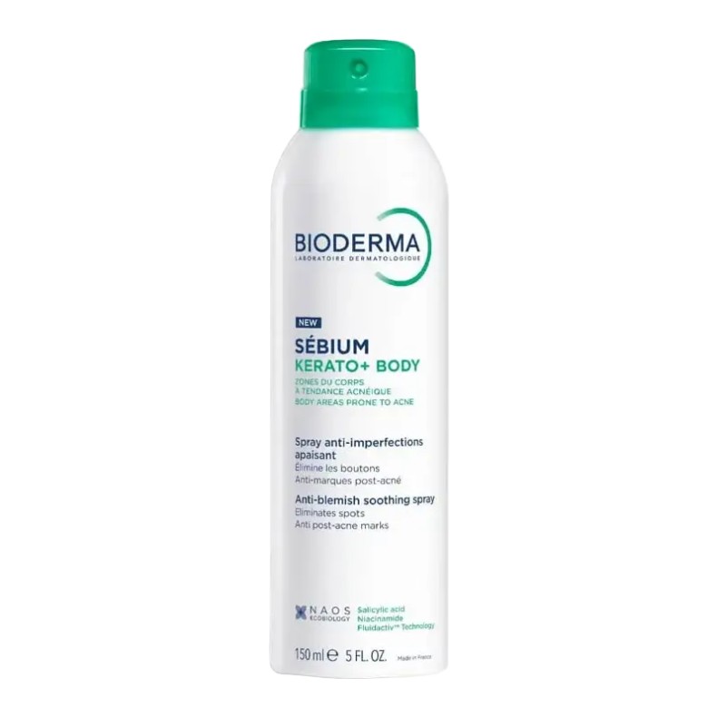 Bioderma Sébium Kerato+ Body Anti-Blemish Soothing Spray