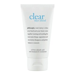 Philosophy Clear Days Ahead Oil-Free Salicylic Acid Acne Treatment & Moisturizer