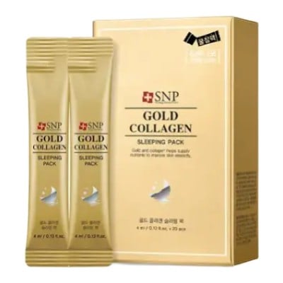 SNP Gold Collagen Sleeping Pack