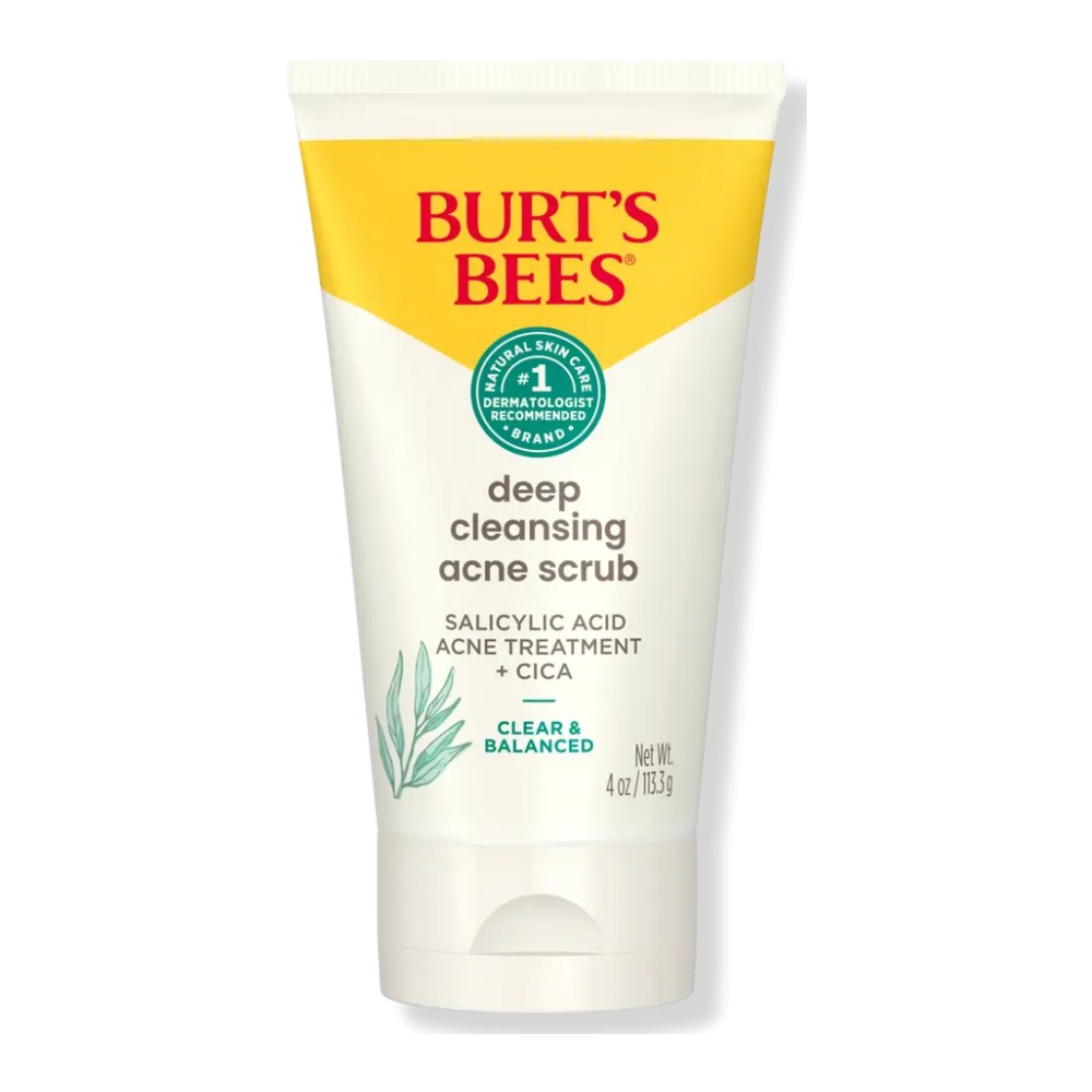 Burt's Bees Clear and Balanced Deep Cleansing Acne Scrub