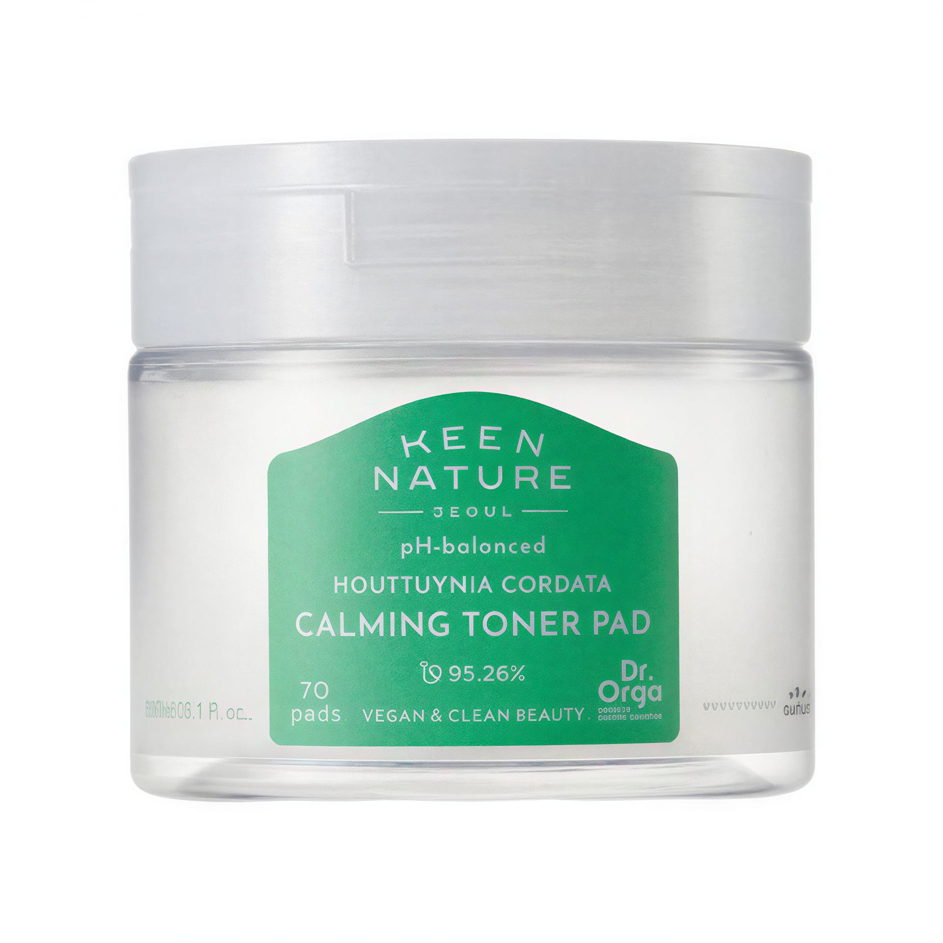 Dr. Orga Low pH Heartleaf Pore & Soothing Toner Pads