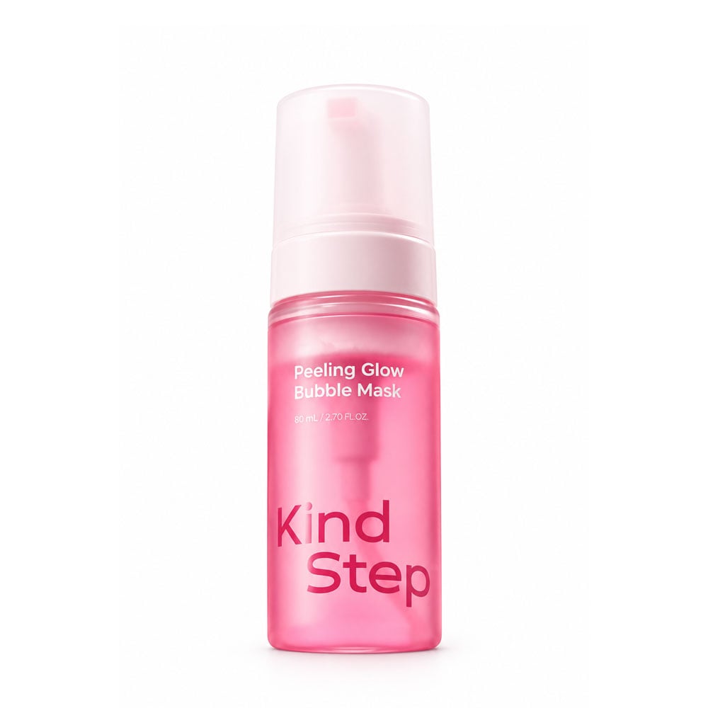 KindStep アップル サイダー ビネガー ピーリング グロウ バブル マスク