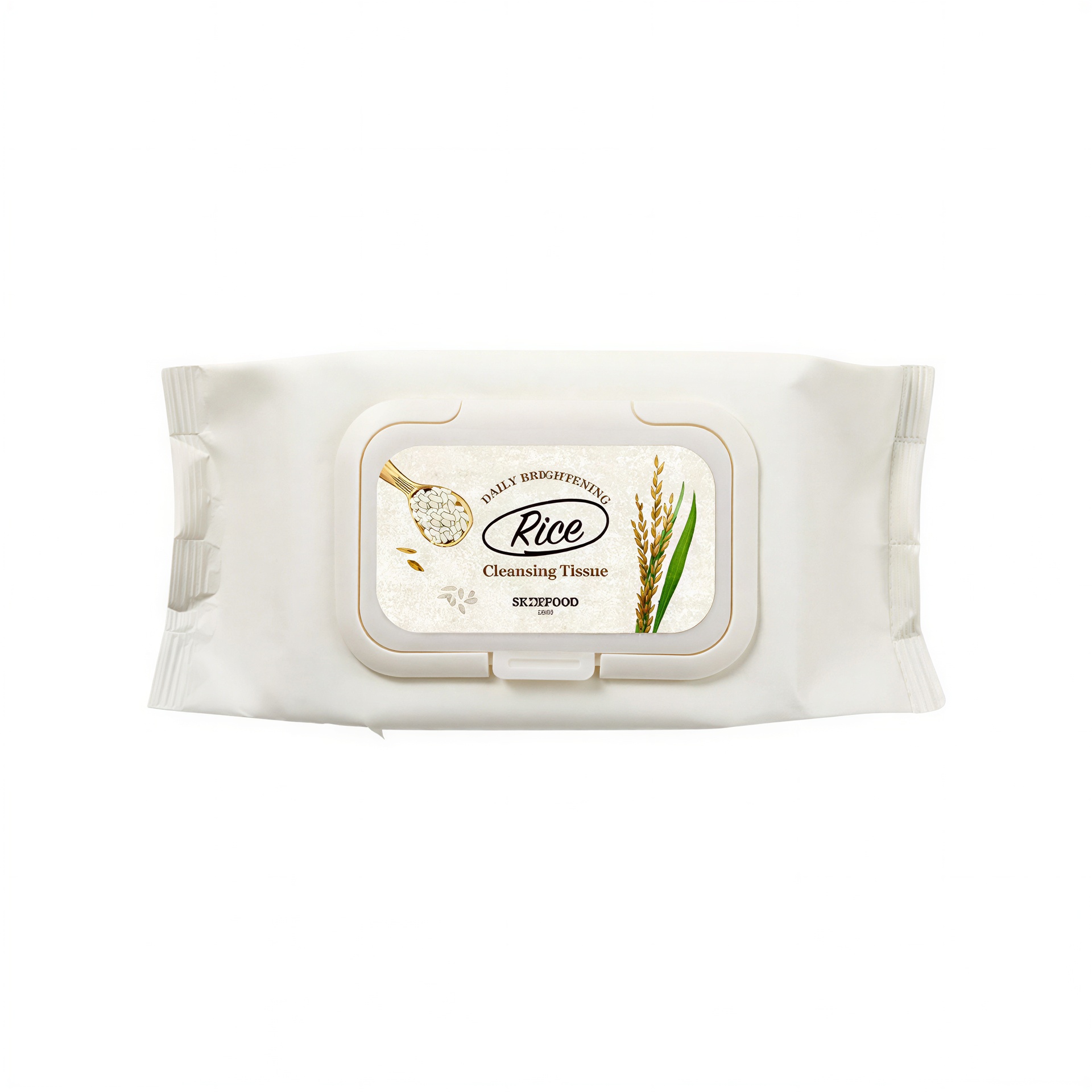 Skinfood Rice Daily Brightening Cleansing Tissues