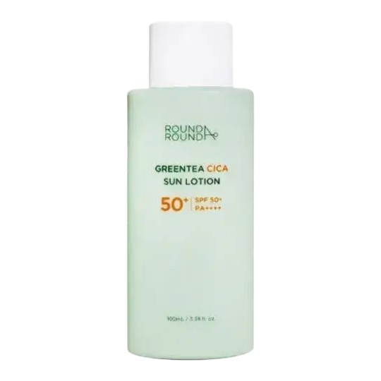 ROUND A'ROUND Greentea Cica Sun Lotion SPF 50+