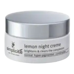 Simplicite Lemon Night Creme