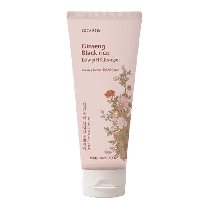 GLAMFOX Ginseng Black Rice Low pH Cleanser