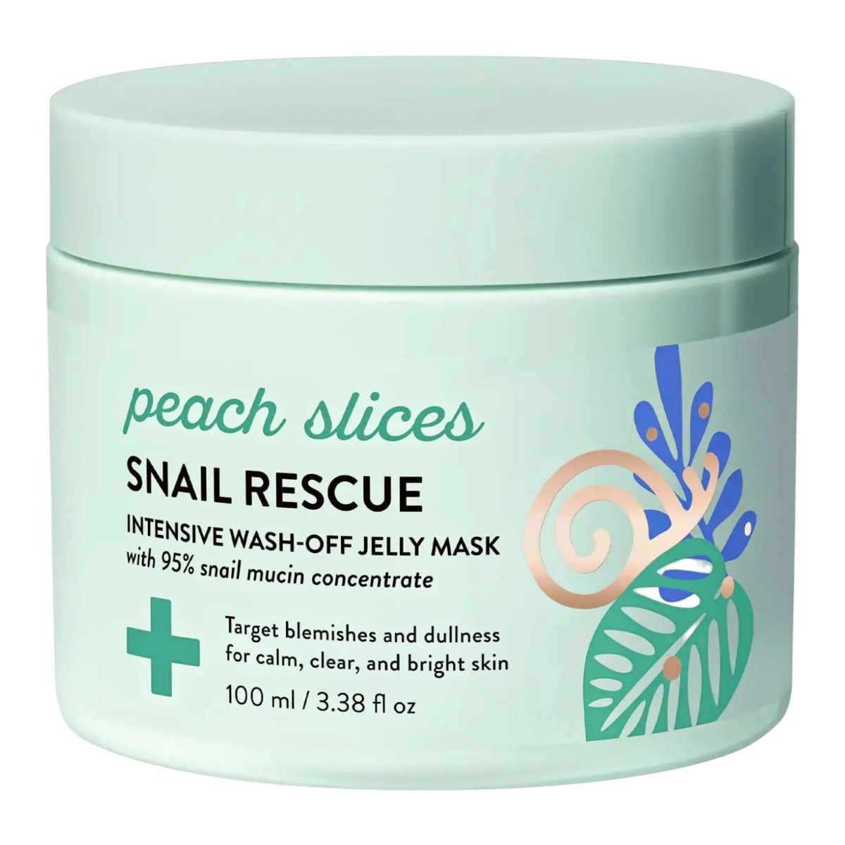 Peach Slices Snail Rescue Intensive Wash-Off Mask