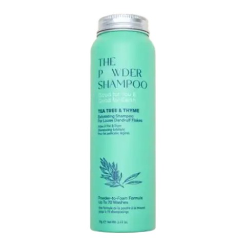 The Powder Shampoo Exfoliating Shampoo For Loose Dandruff Flakes