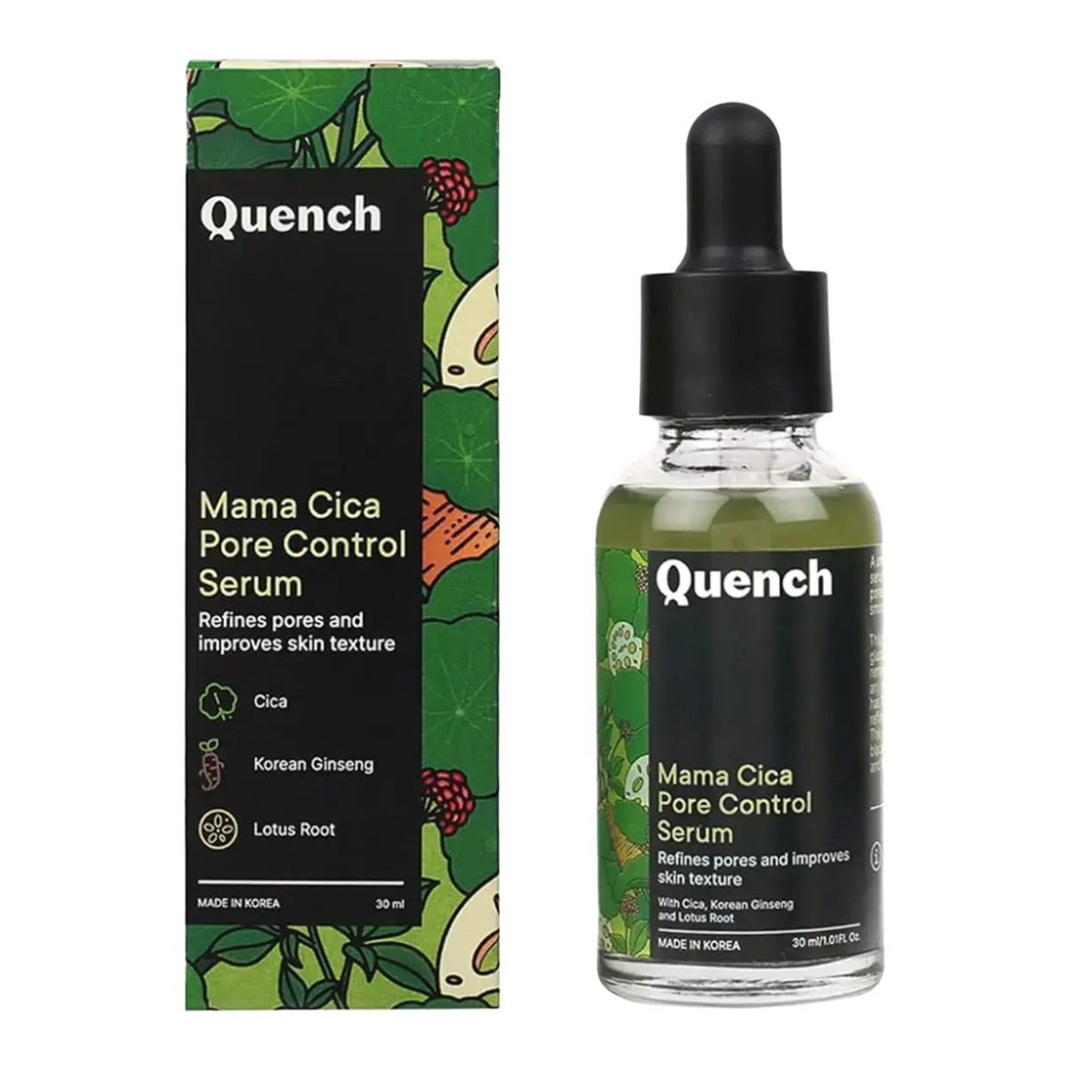 Quench Botanics Mama Cica Pore Control Serum