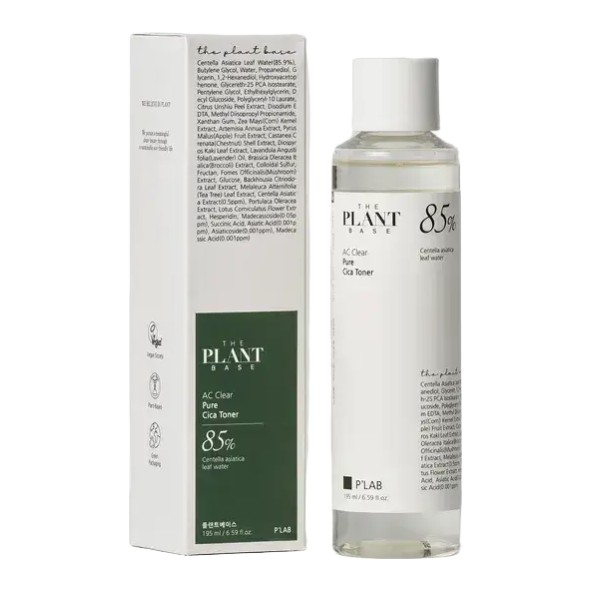 The Plant Base AC Clear Pure Cica Toner
