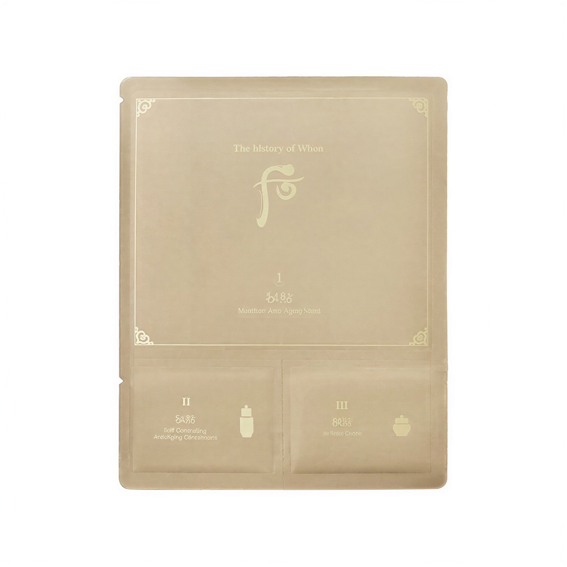 The Whoo Bichup 3 Step Mask