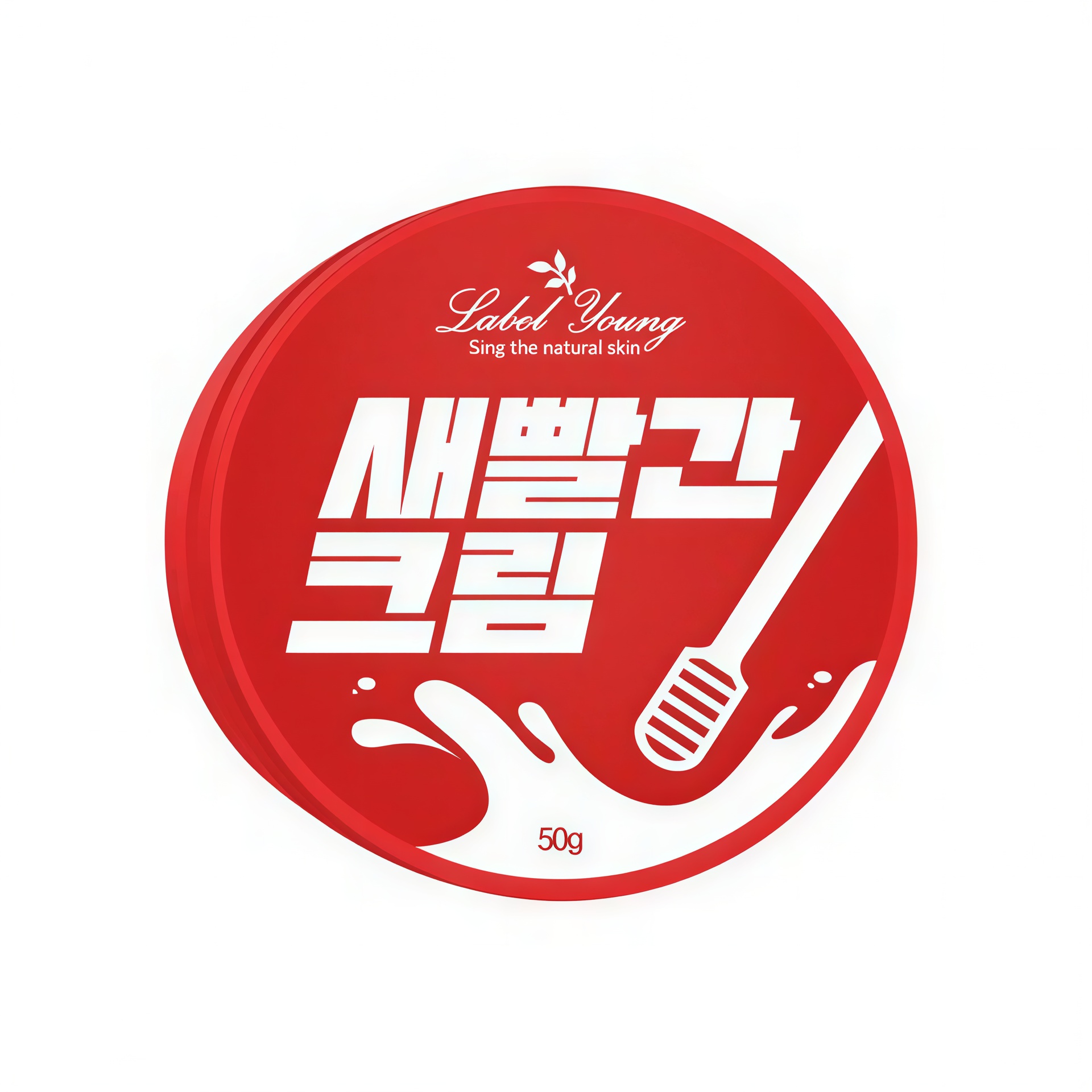 Label Young Shocking Red Cream