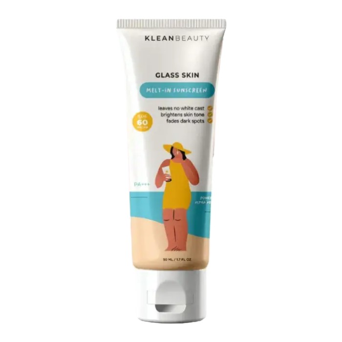 Klean. Glass Skin Melt-In Sunscreen SPF 60