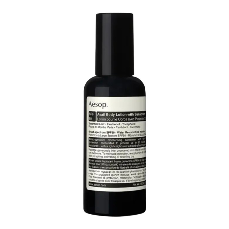Aesop Avail Body Lotion With Sunscreen SPF 50