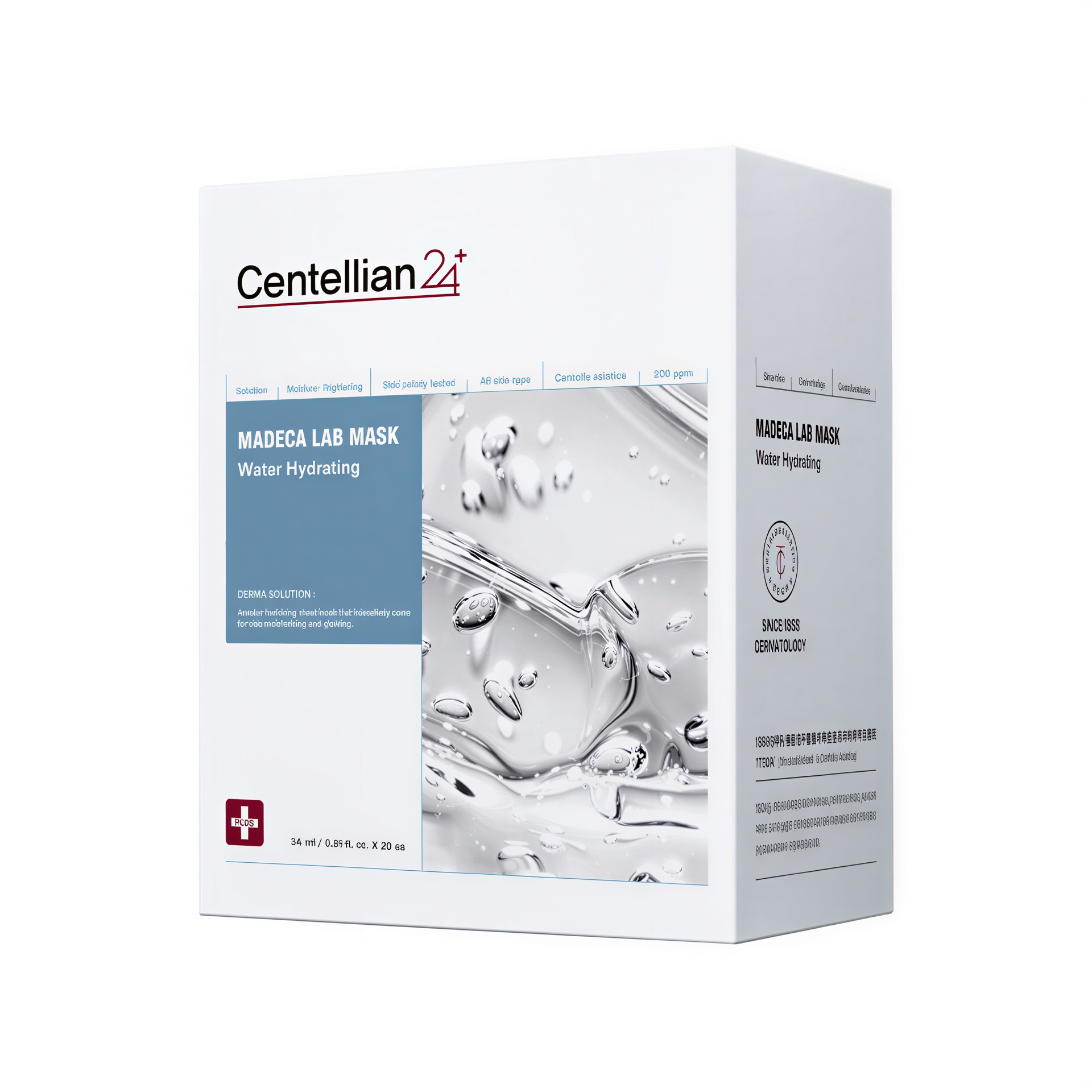 Centellian24 Madeca Lab Water Hydrating Mask