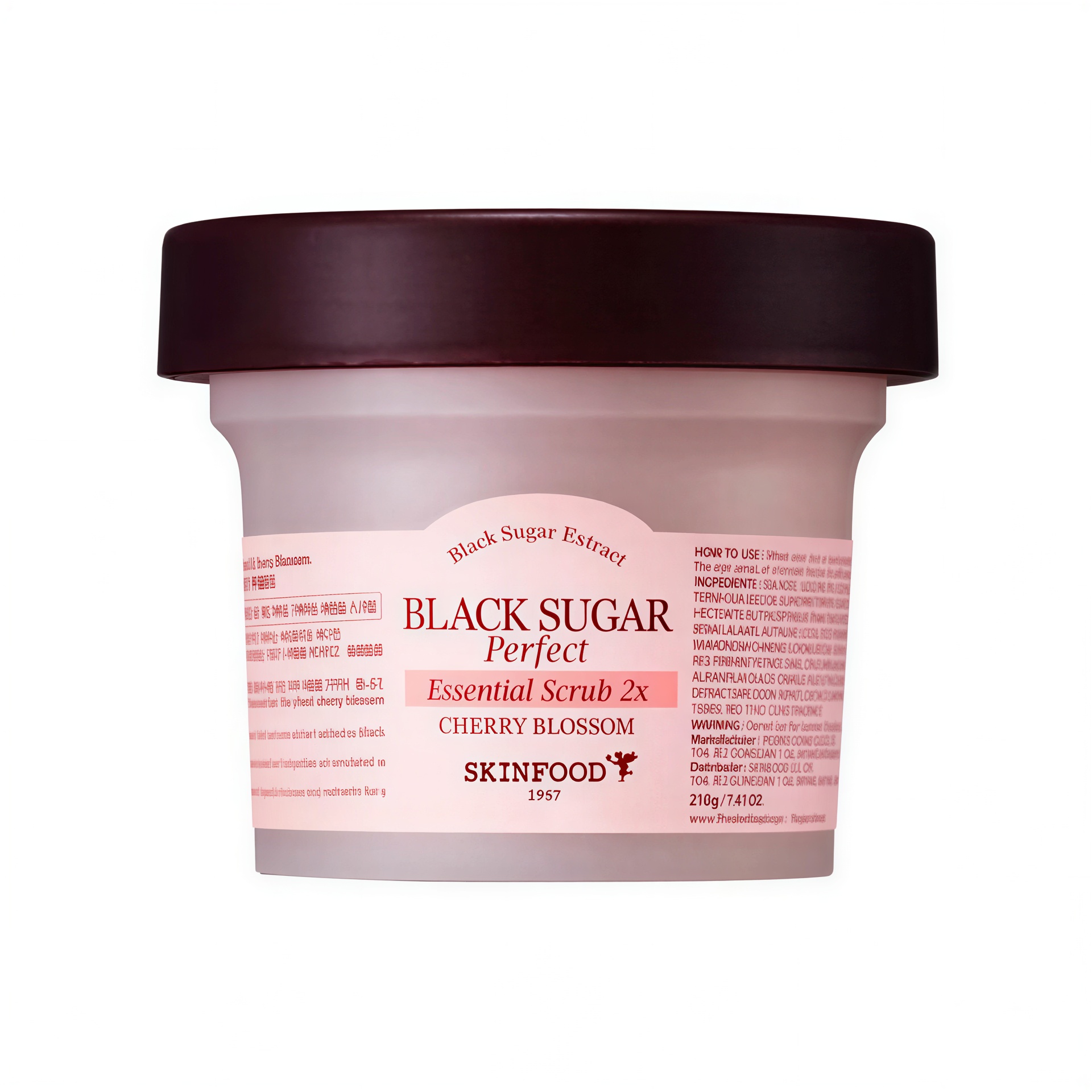 Skinfood Black Sugar Perfect Essential Scrub 2X Cherry Blossom