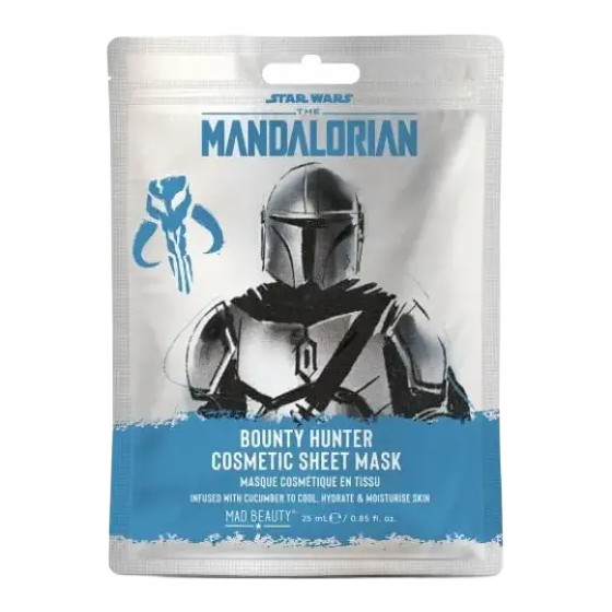 Mad Beauty Disney Mandalorian Silver Cosmetic Sheet Mask