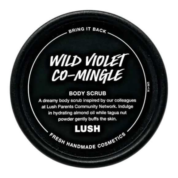 LUSH Wild Violet Co-Mingle Body Scrub