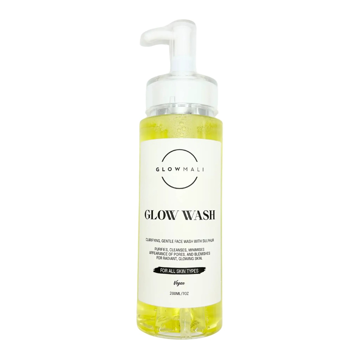 Glowmali Glow Wash Clarifying Gentle Facial Wash