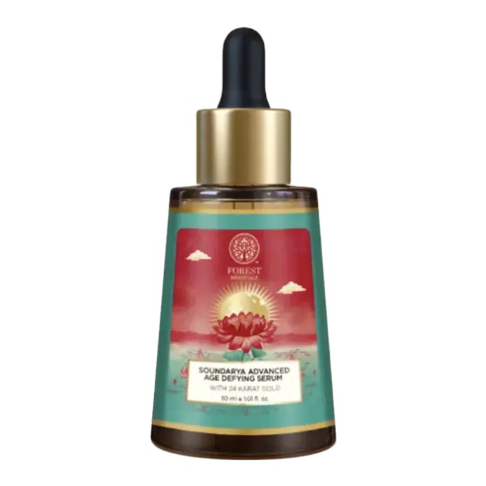 Forest Essentials Soundarya Advanced Age Defying Serum With 24K Gold