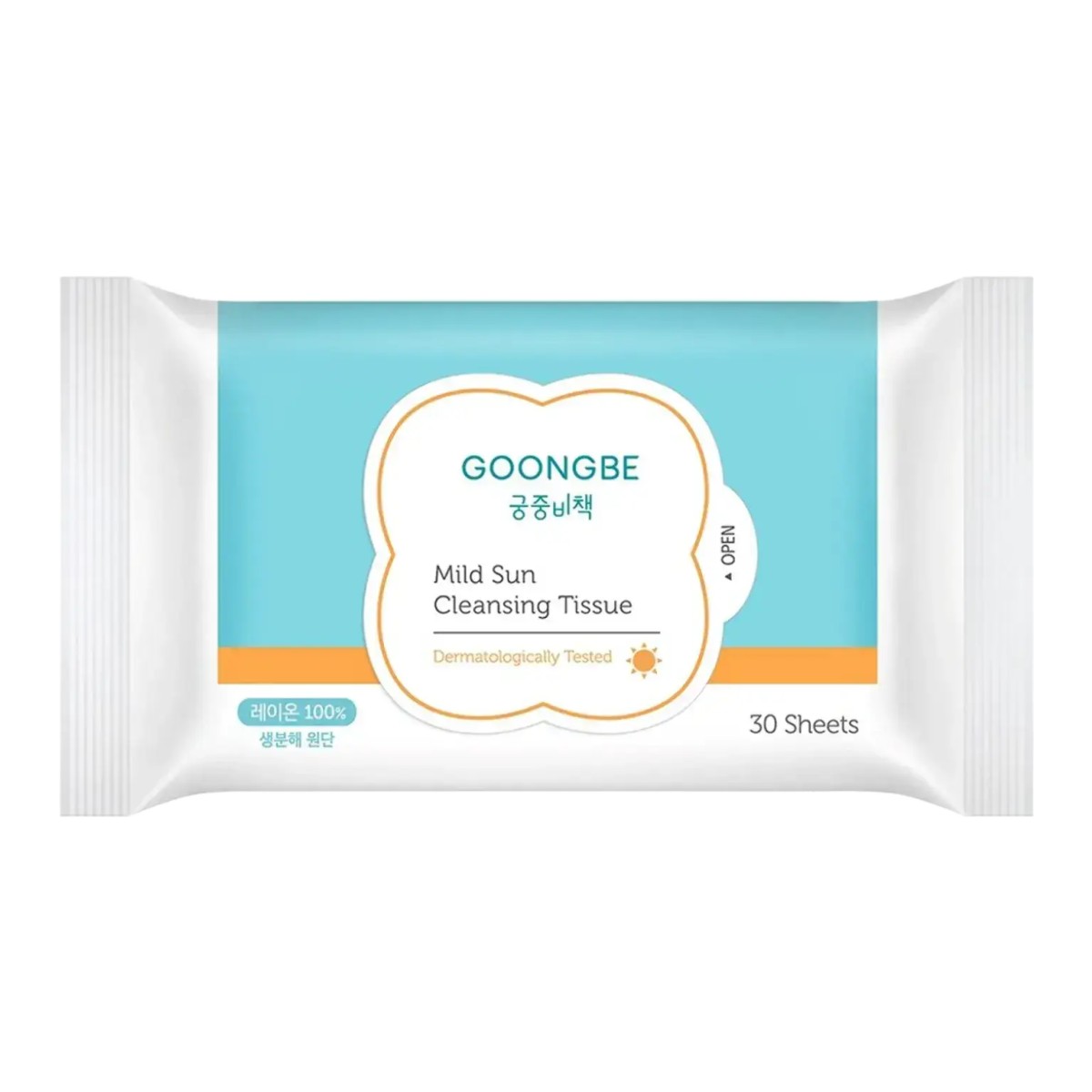 Goongbe Mild Sun Cleansing Tissue