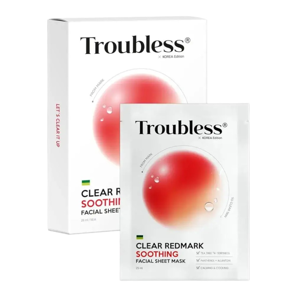 Troubless Clear Redmark Soothing Facial Sheet Mask