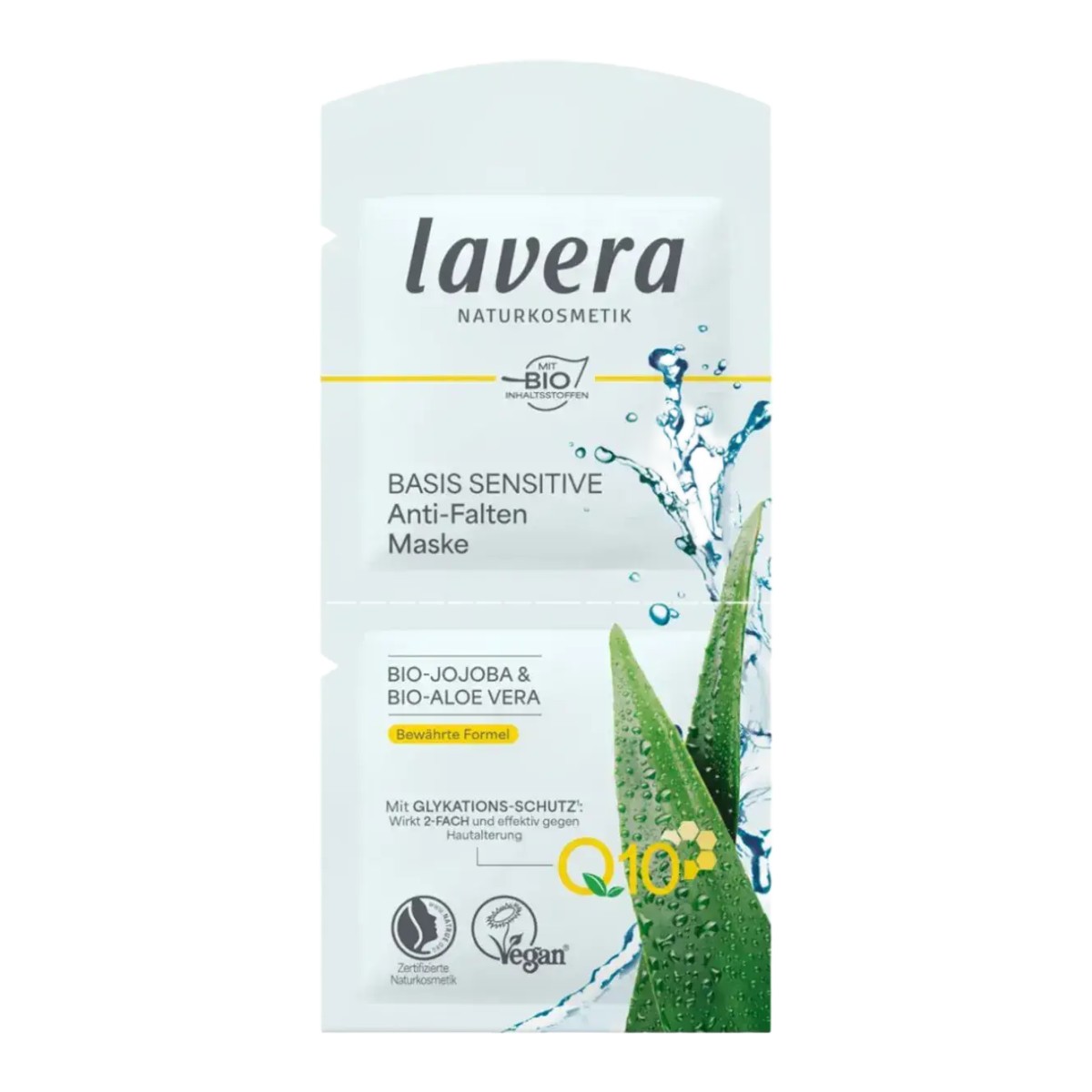 Lavera Basis Sensitive Anti-Falten Q10 Maske