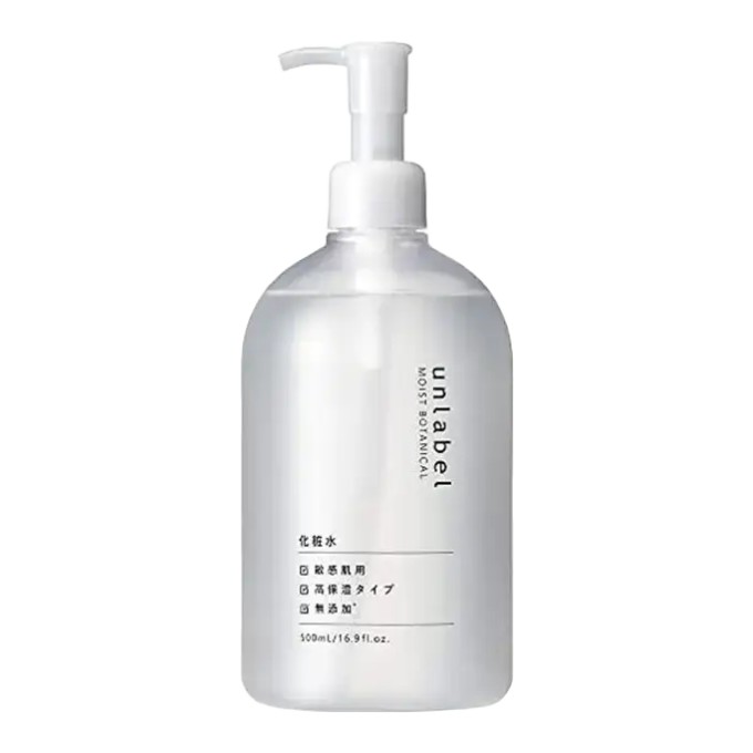 unlabel Moist Botanical Lotion Toner