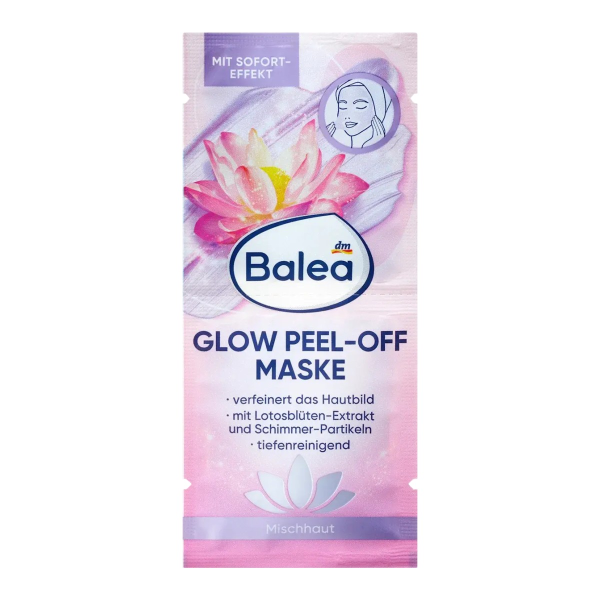 Balea Glow Peel-Off Maske