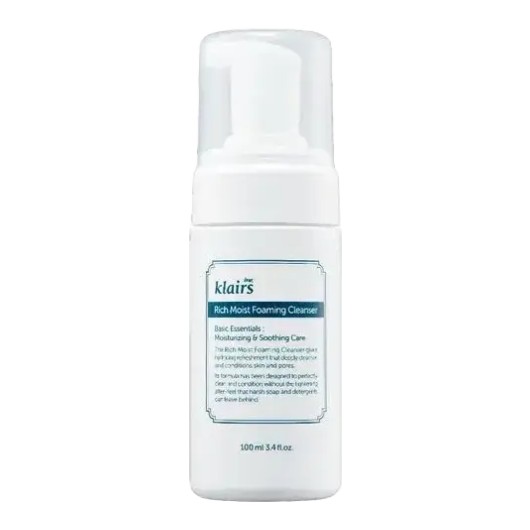 Dear, Klairs Rich Moist Foaming Cleanser