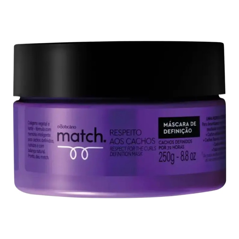 O Boticário Respect For The Curls Definition Mask