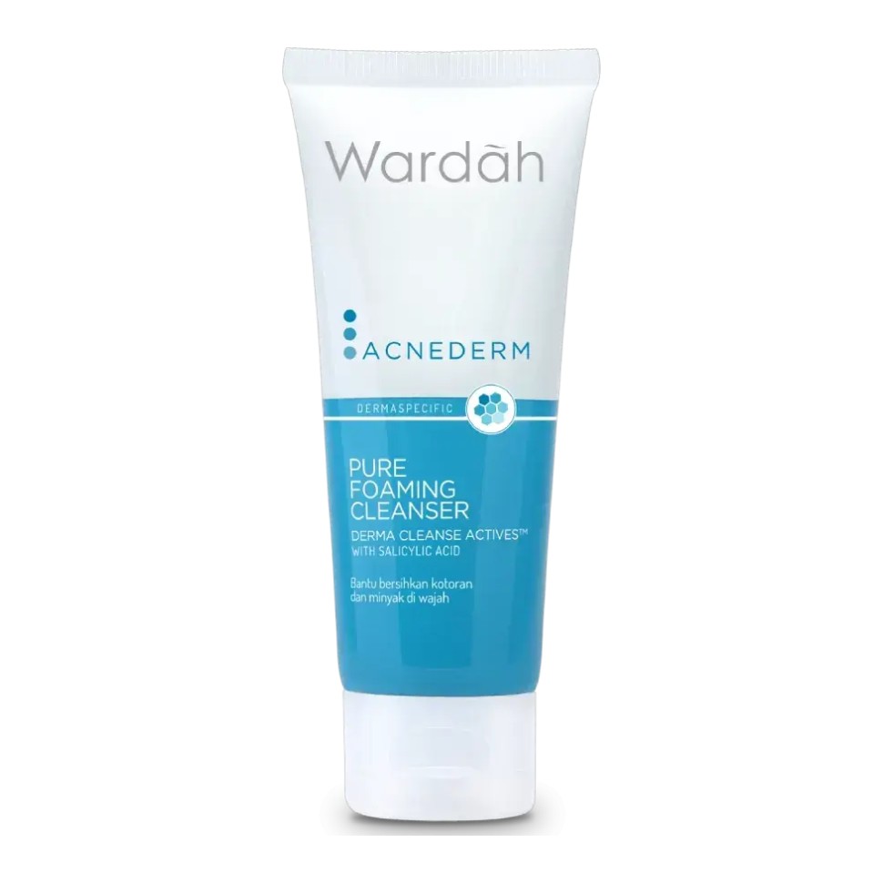 Wardah Acnederm Pure Foaming Cleanser