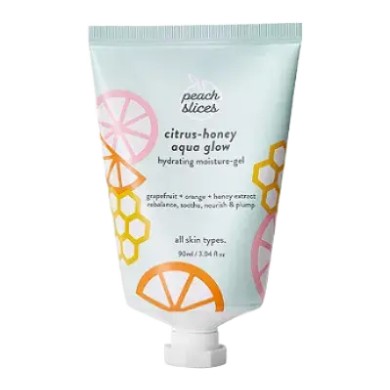 Peach Slices Citrus-Honey Aqua Glow