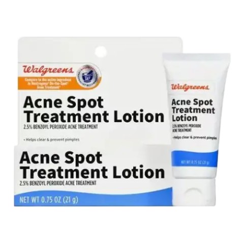 Walgreens Acne Spot Treatment Lotion