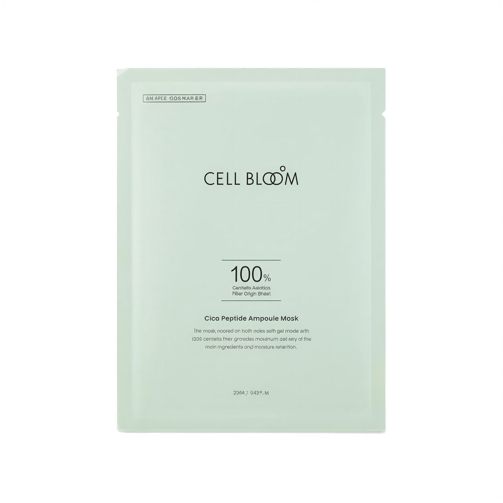 Cell Bloom Cica Peptide Ampoule Mask