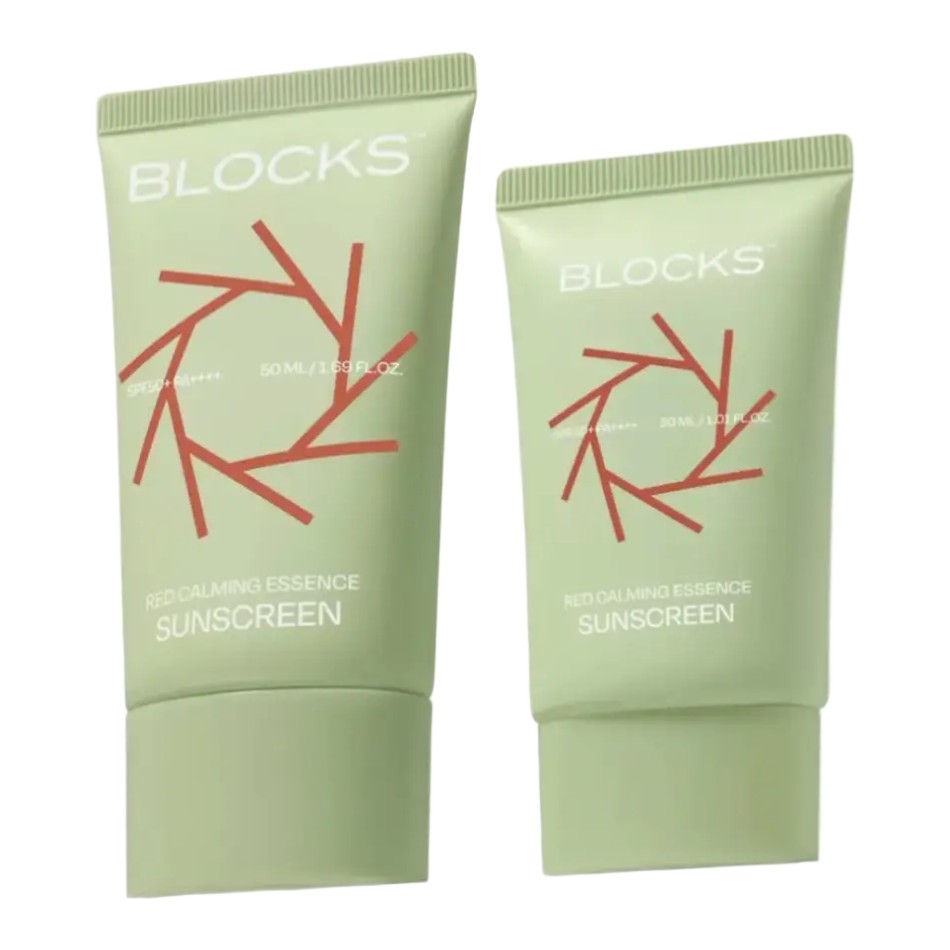 Blocks Red Calming Essence Sunscreen SPF50+ PA++++