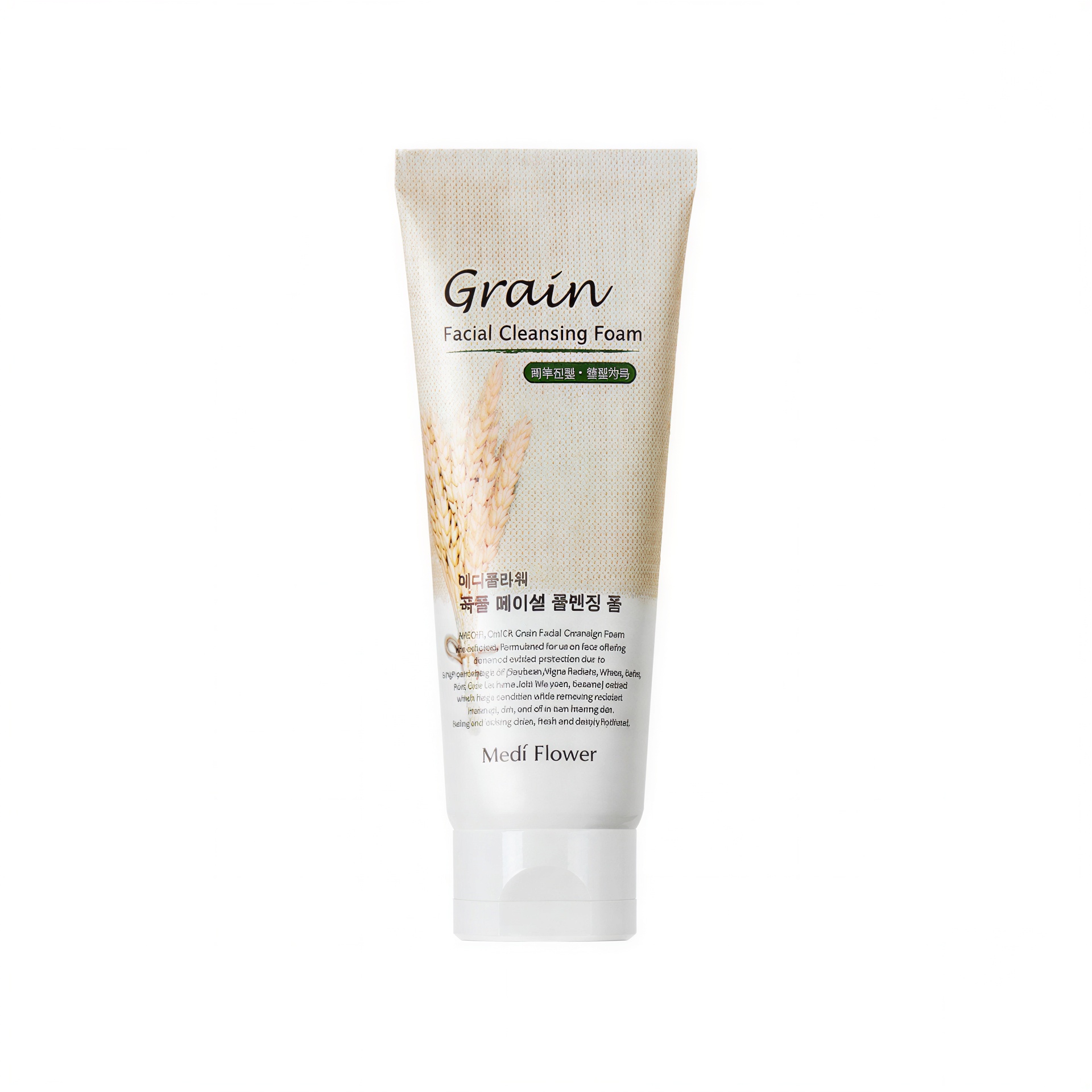 MediFlower Grain Facial Deep Cleansing Foam