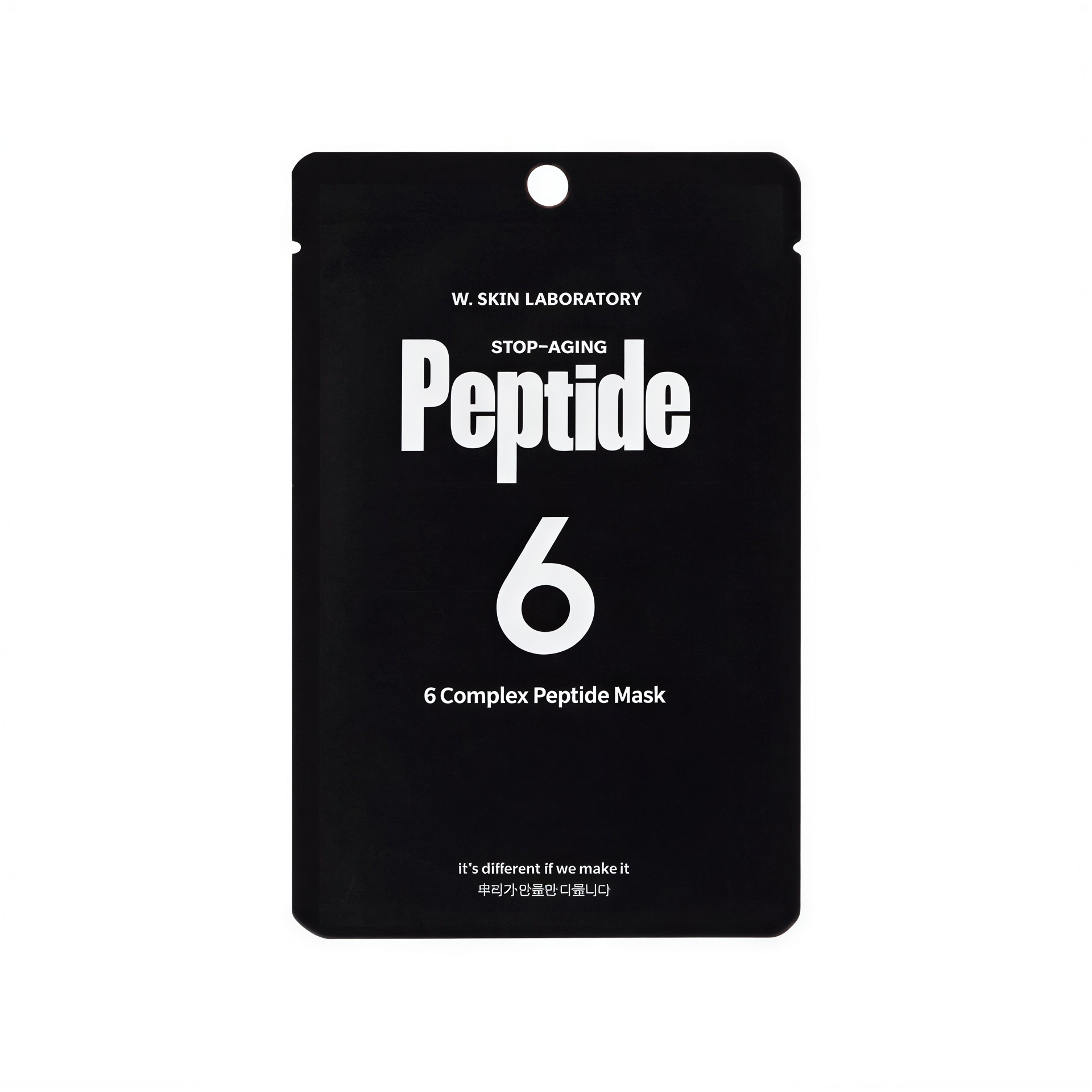 W.Lab Peptide 6 Sheet Mask