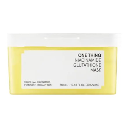 One Thing Niacinamide Glutathione Mask