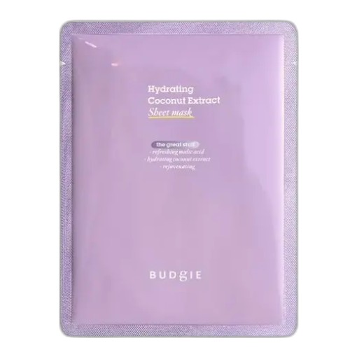 Budgie Hydrating Coconut Extract Sheet Mask